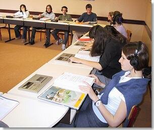 Le laboratoire de langues